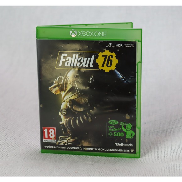 Fallout 76 Microsoft Xbox One Enhanced Game 4K Ultra HD XB1 HDR (2018) LIVE - Picture 1 of 3